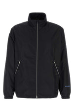 Black Mock Collar Jacket 1