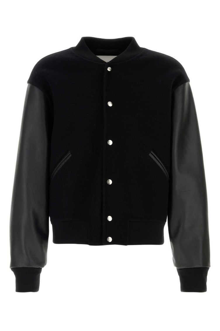 Black Regular Bomber Jacket 1