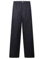 Navy Blue Loose Trousers 1