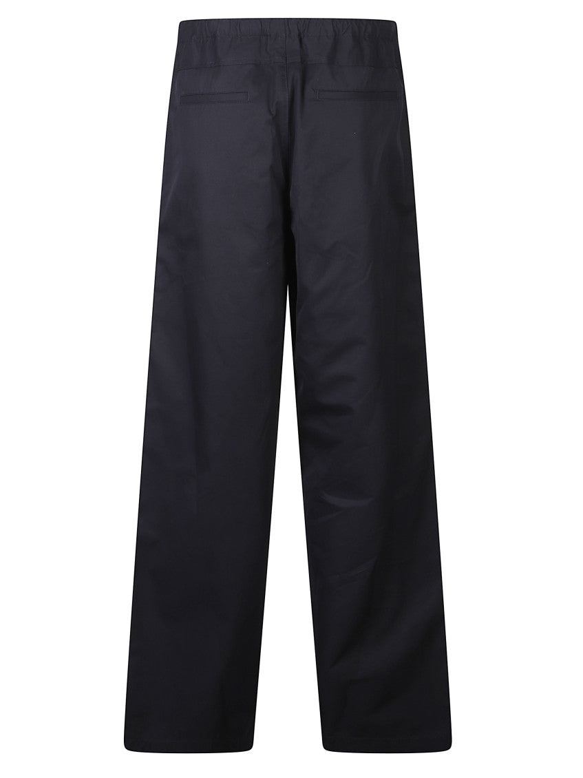 Navy Blue Loose Trousers 2