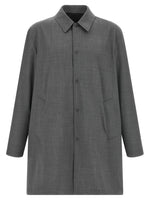 Grey Reversible Raincoat 1