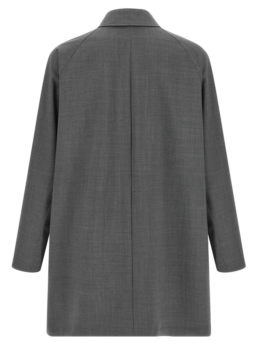 Grey Reversible Raincoat 2