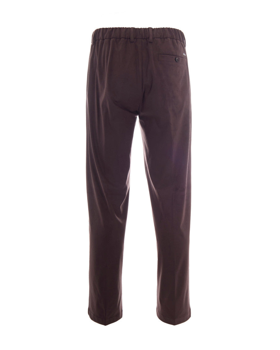 Dark Brown Regular Trousers 2