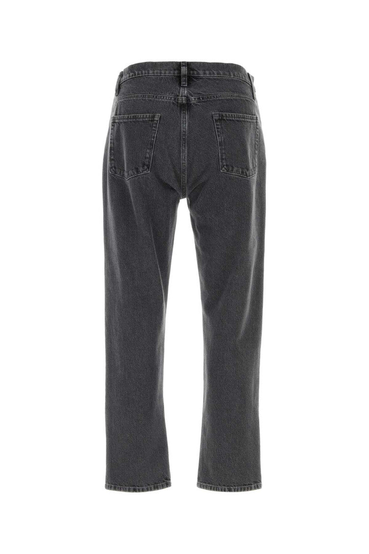 Black Mid Rise Jeans 2