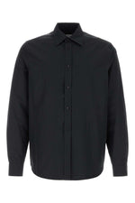 Black Regular Solid Shirt 1