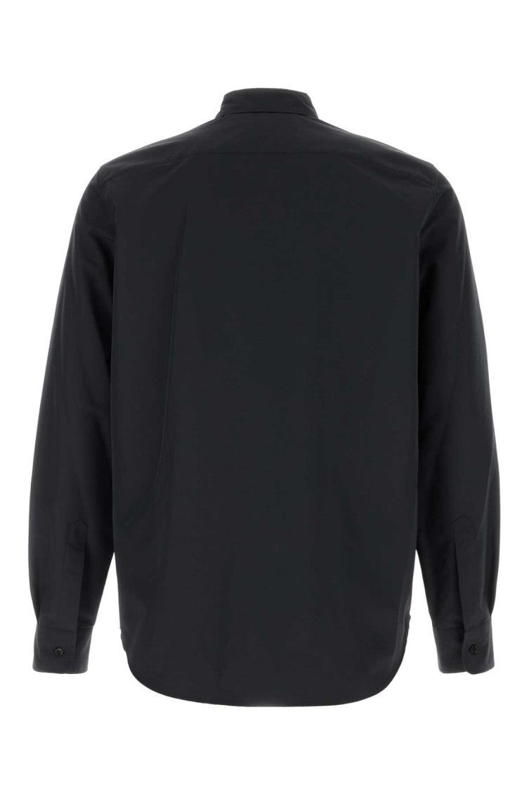 Black Regular Solid Shirt 2
