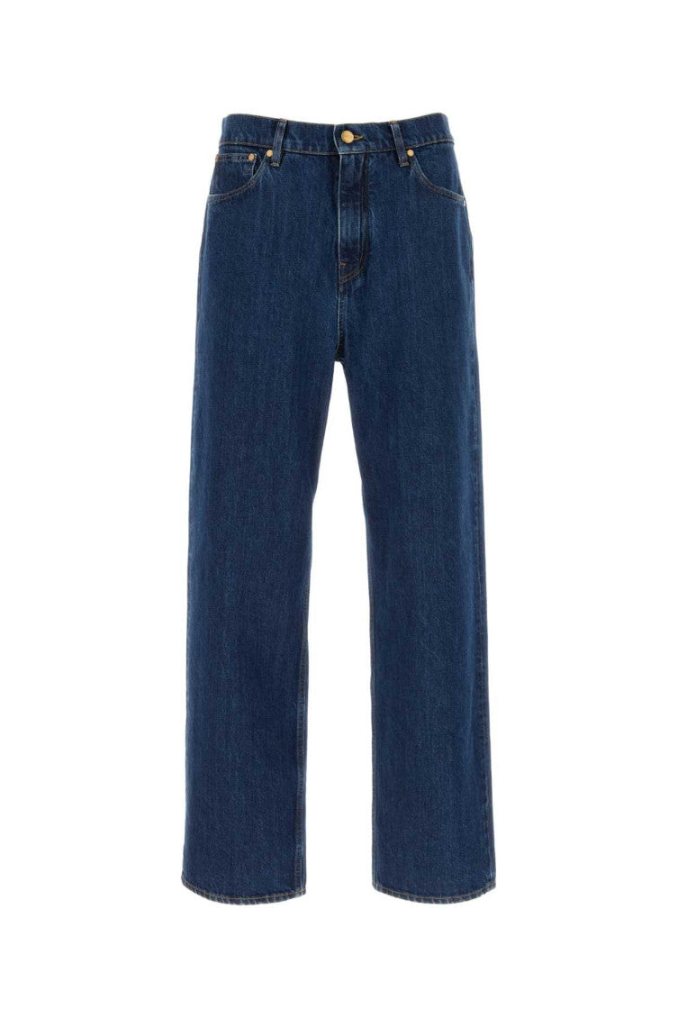Blue High Rise Jeans 1