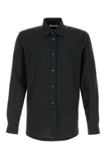 Black Regular Solid Shirt 1