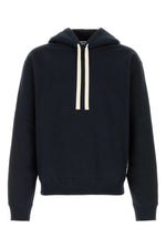 Midnight Blue Solid Hoodie 1