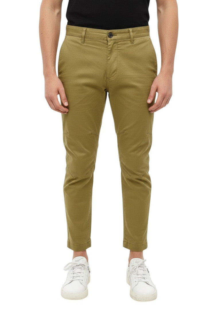 Olive Regular Chino Pants 1