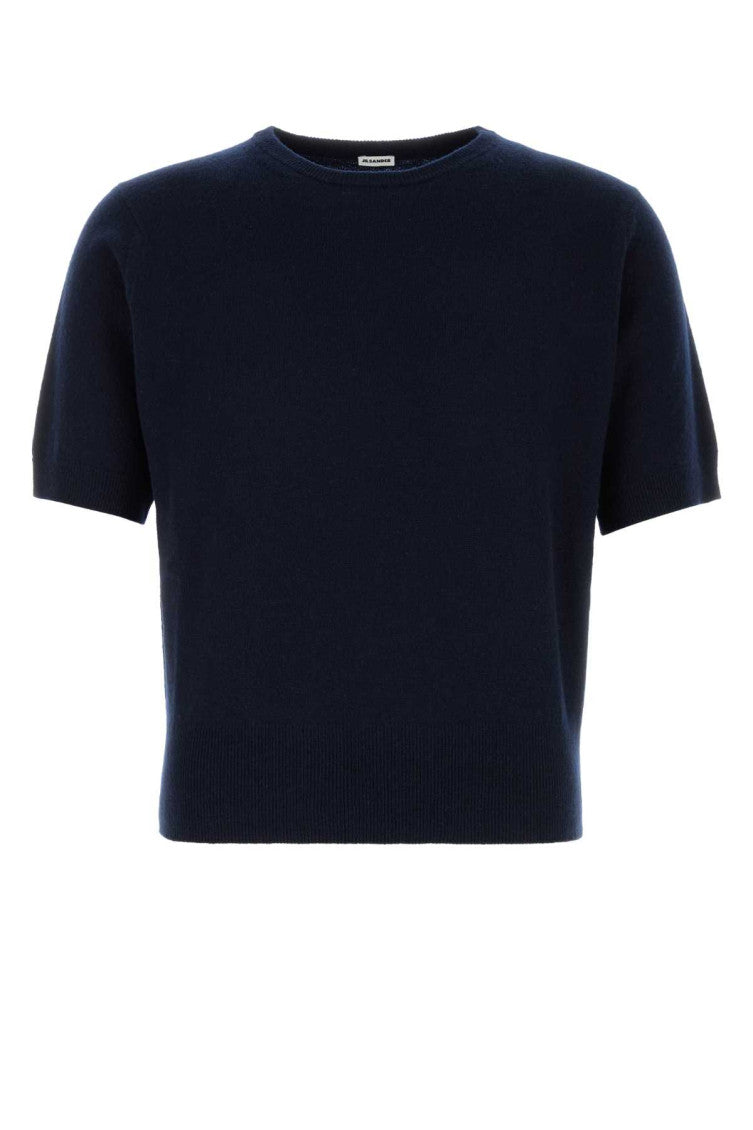 Navy Blue Knitted Sweater 1