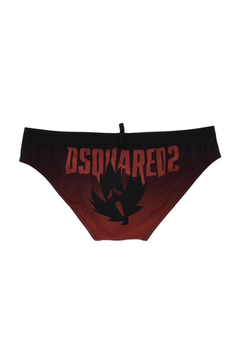 Multicolor Ombre Swim Brief 2