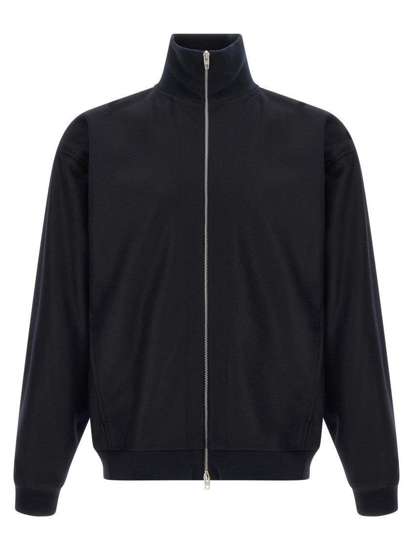 Midnight Blue Solid Jacket 1