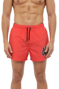 Red Logo Swim Shorts 1