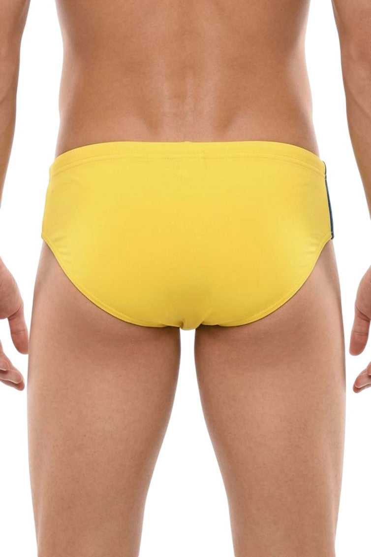 Yellow Logo Swim Shorts 2