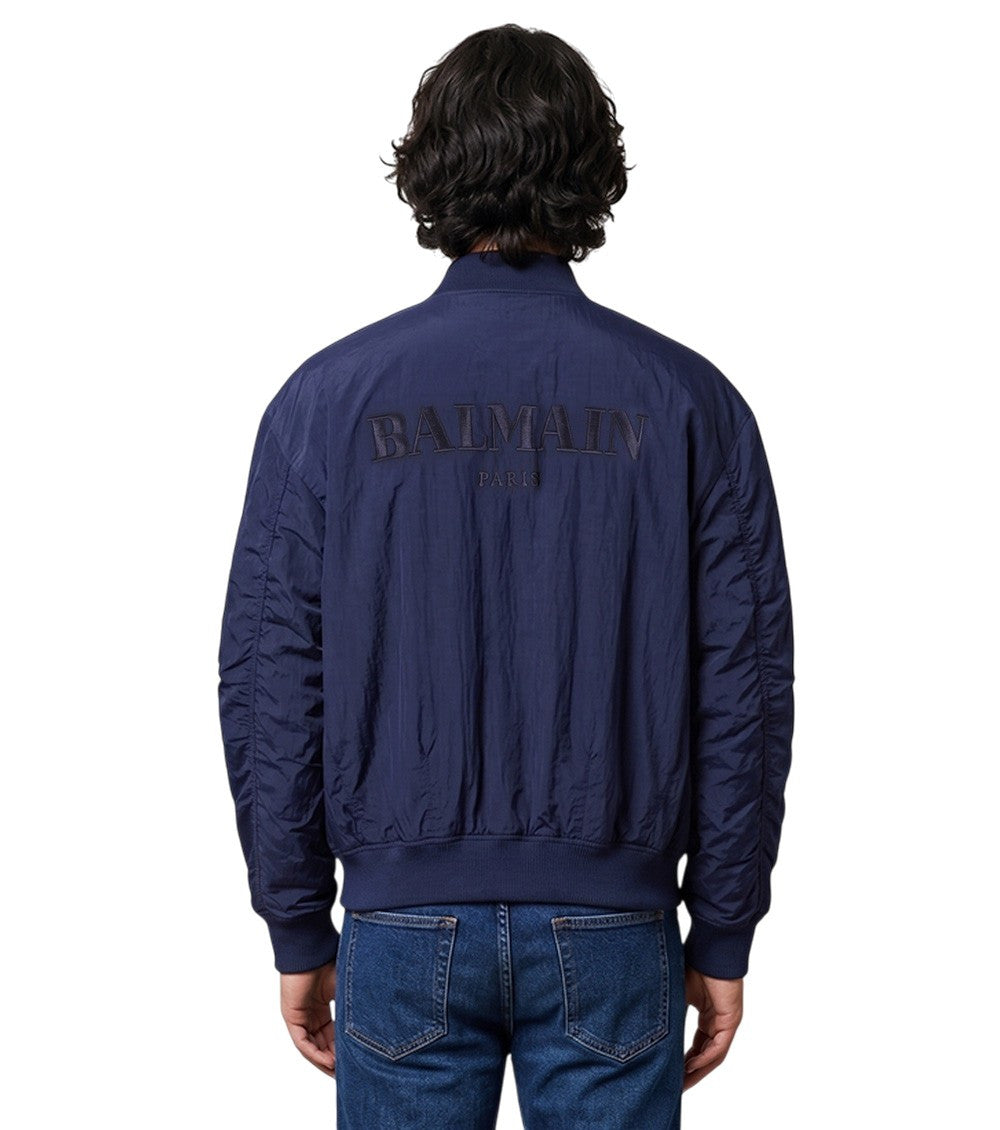 Navy Blue Regular Jacket 2