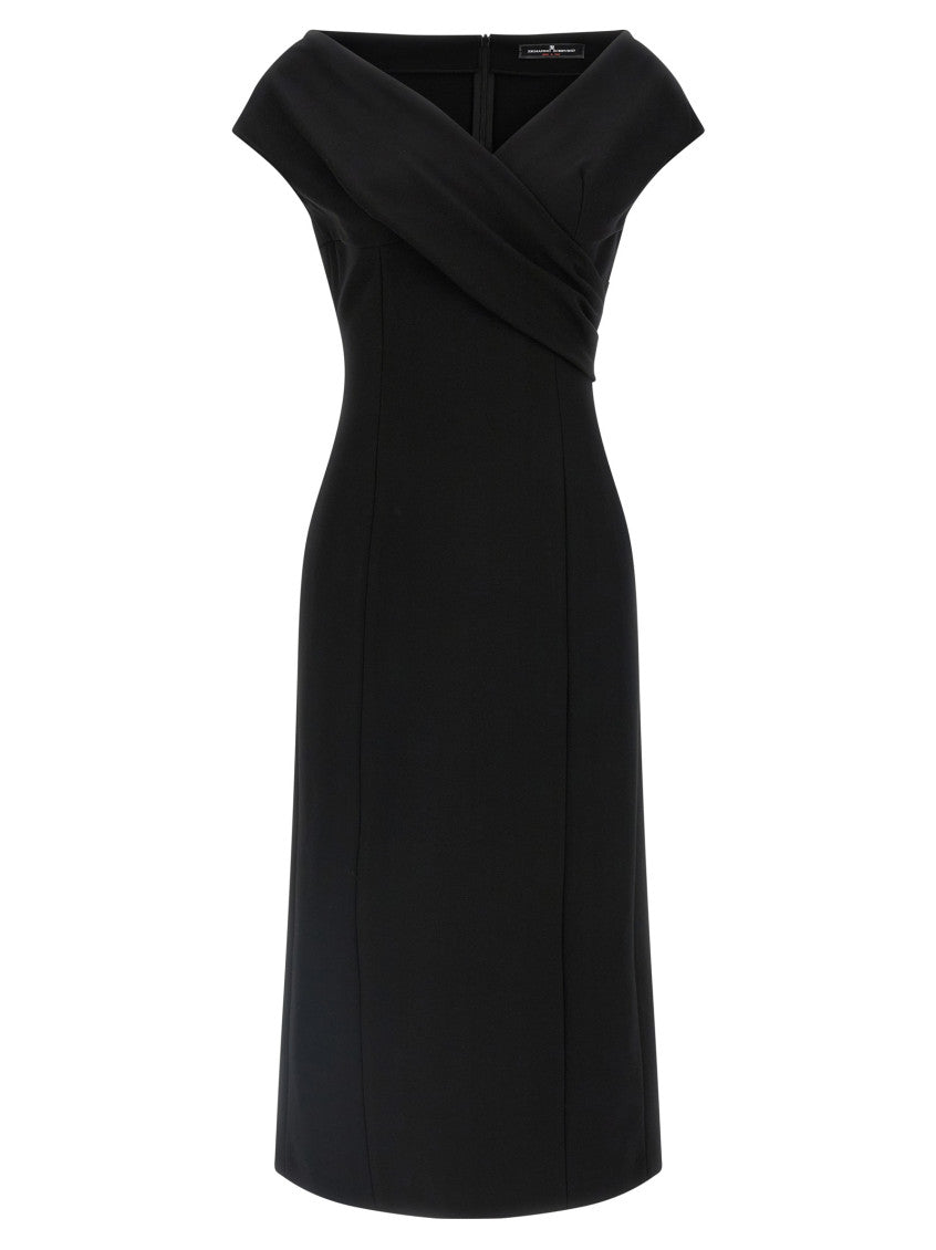 Black Crossover dress 1
