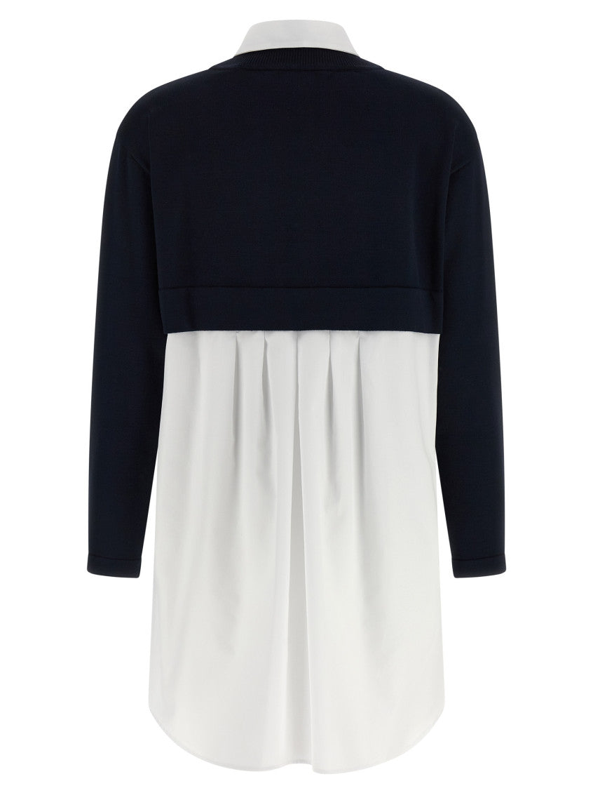 Blue Multi-layered dress 2