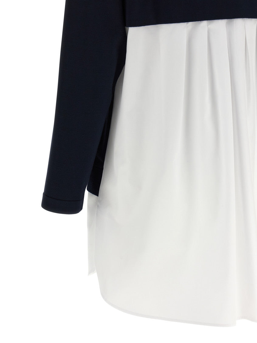 Blue Multi-layered dress 4