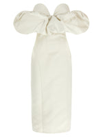 White Off-the-shoulder dress 1