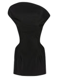 Black 'PF25 32' Dress 1