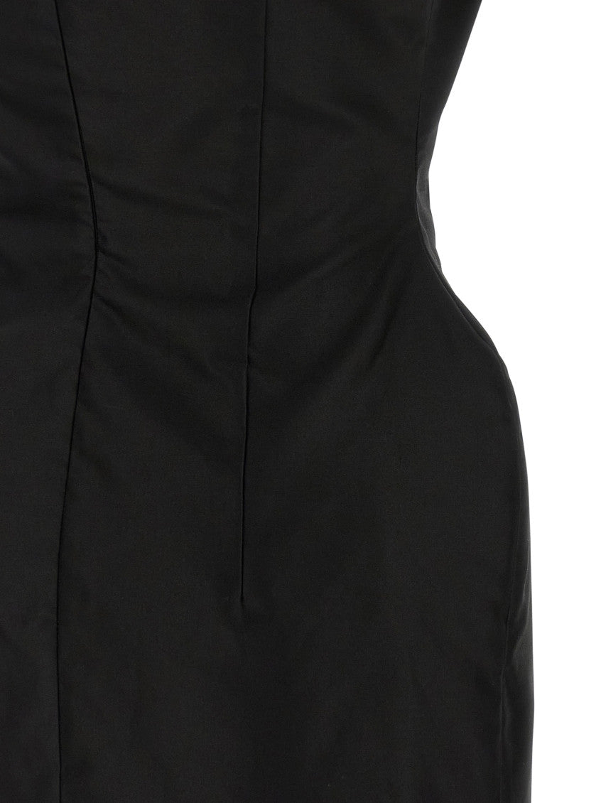 Black 'PF25 32' Dress 4