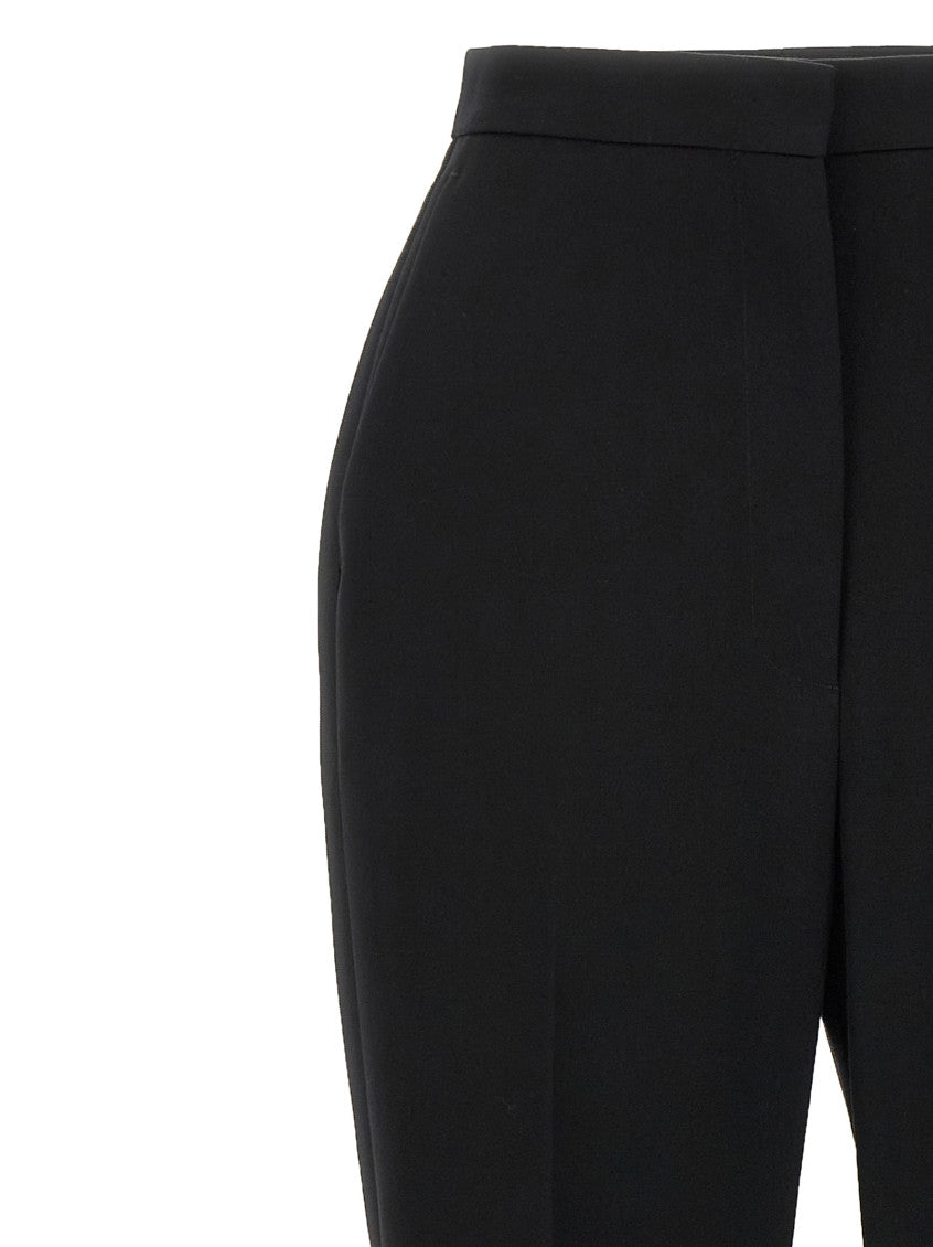 Black Satin band pants 3