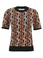 Pink 'Fendi Optical' sweater 1