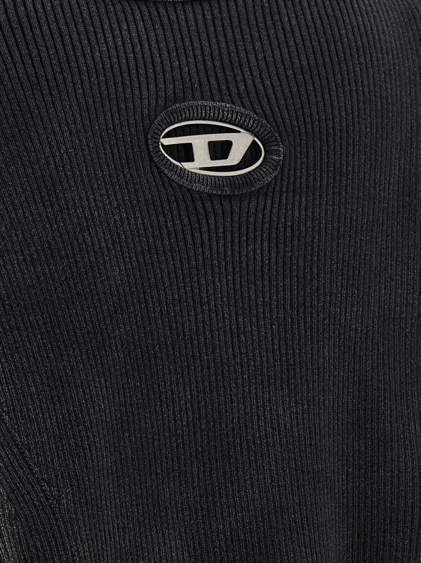 Black 'M-Anchor-A' sweater  4