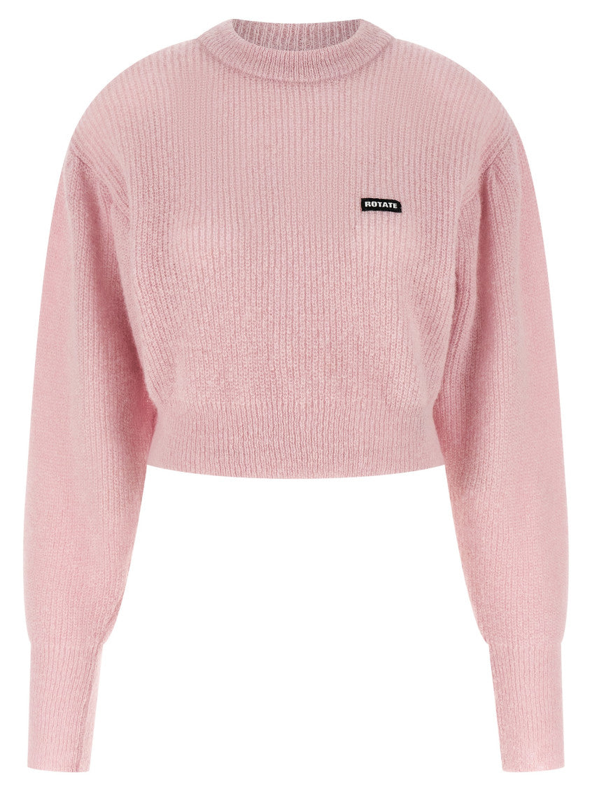 Pink 'Knit Puff' sweater 1