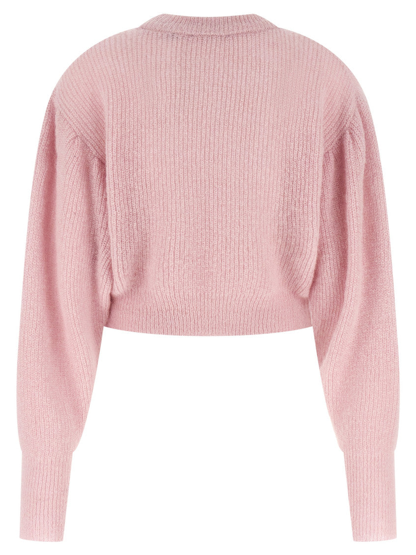Pink 'Knit Puff' sweater 2