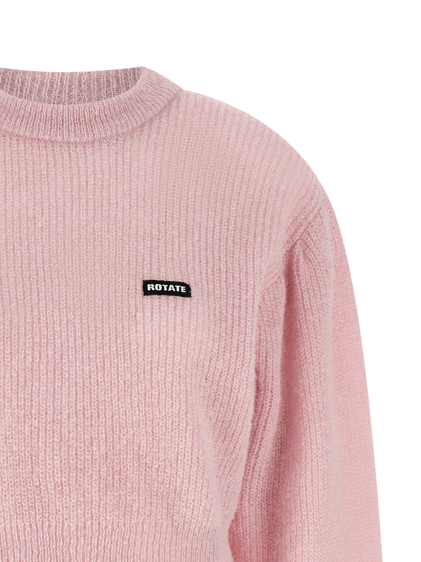 Pink 'Knit Puff' sweater 3