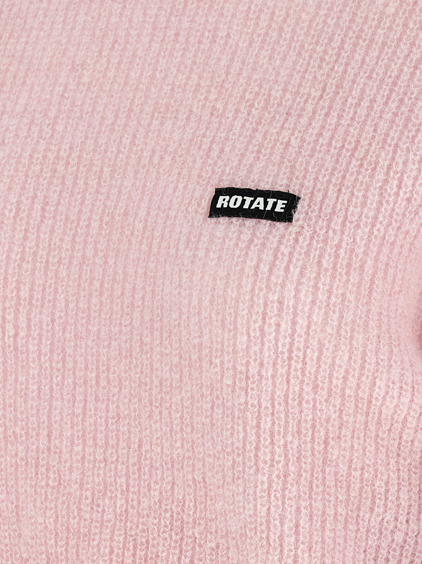 Pink 'Knit Puff' sweater 4