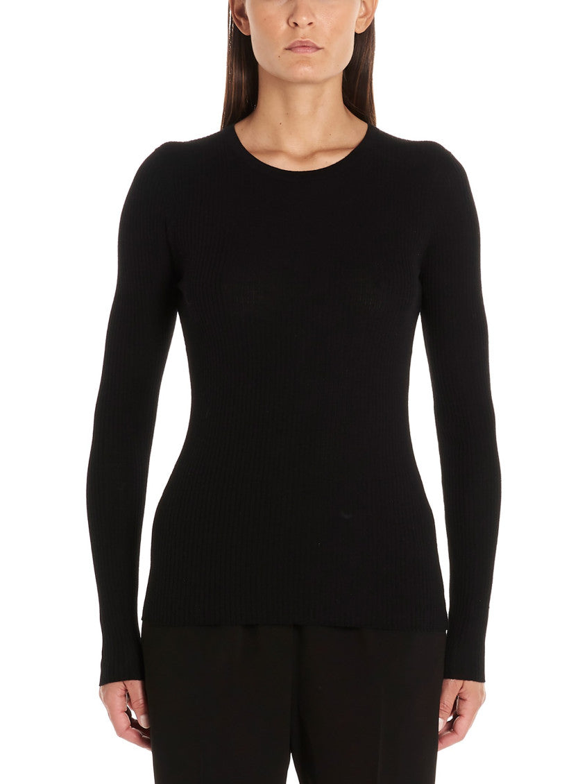 Black Ribbed sweater 2