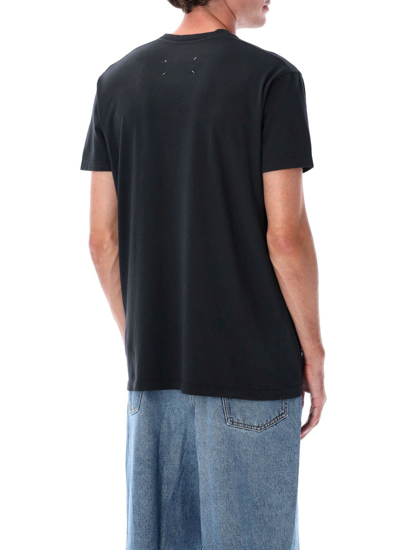 Grey Crewneck Logo T-Shirt 2
