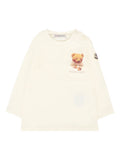 Baby Boys White Graphic T-Shirt 1