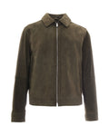 Dark Green Solid Jacket 1