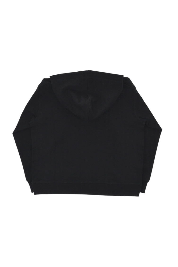 Girls Black Logo Hoodie 2