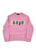 Girls Pink Logo Sweatshirt 1