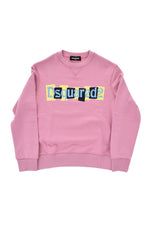 Girls Pink Logo Sweatshirt 1