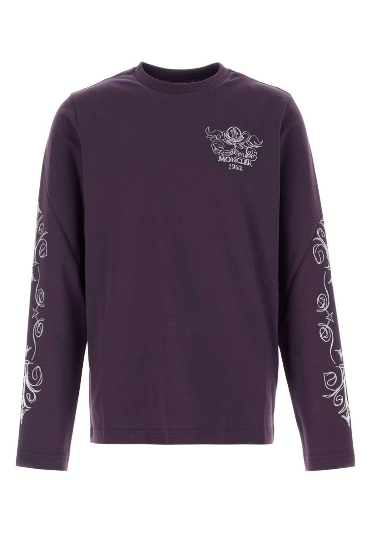 Purple Crew Neck T-Shirt 1