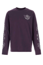 Purple Crew Neck T-Shirt 1