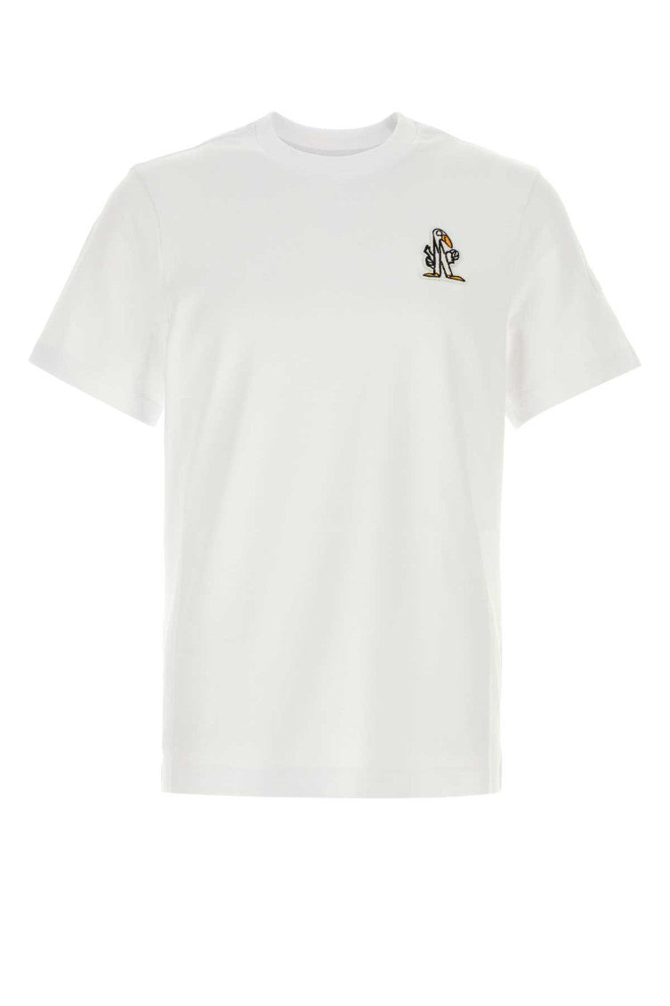 White Crew Neck T-Shirt 1