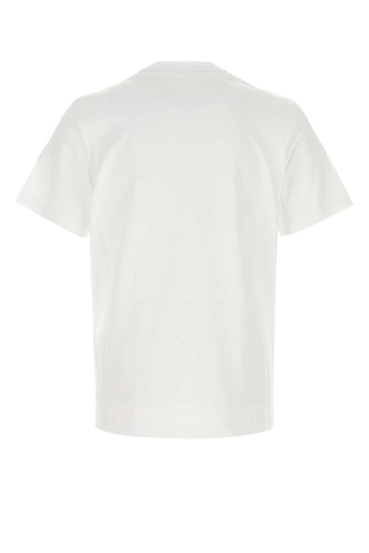 White Crew Neck T-Shirt 2