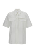 White Regular Solid Shirt 1