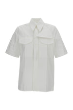 White Regular Solid Shirt 1