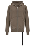 Taupe Zip-Up Hoodie 1