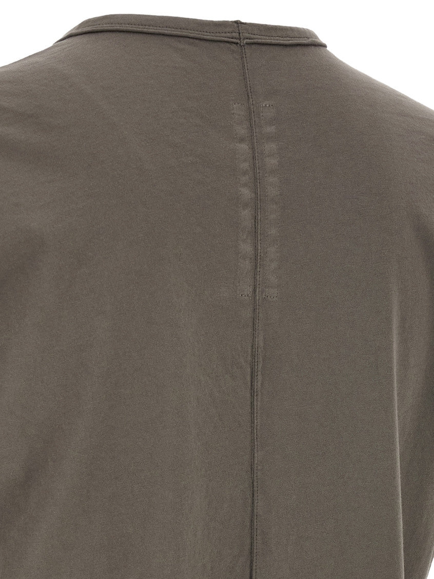 Taupe Crew Neck T-Shirt 4