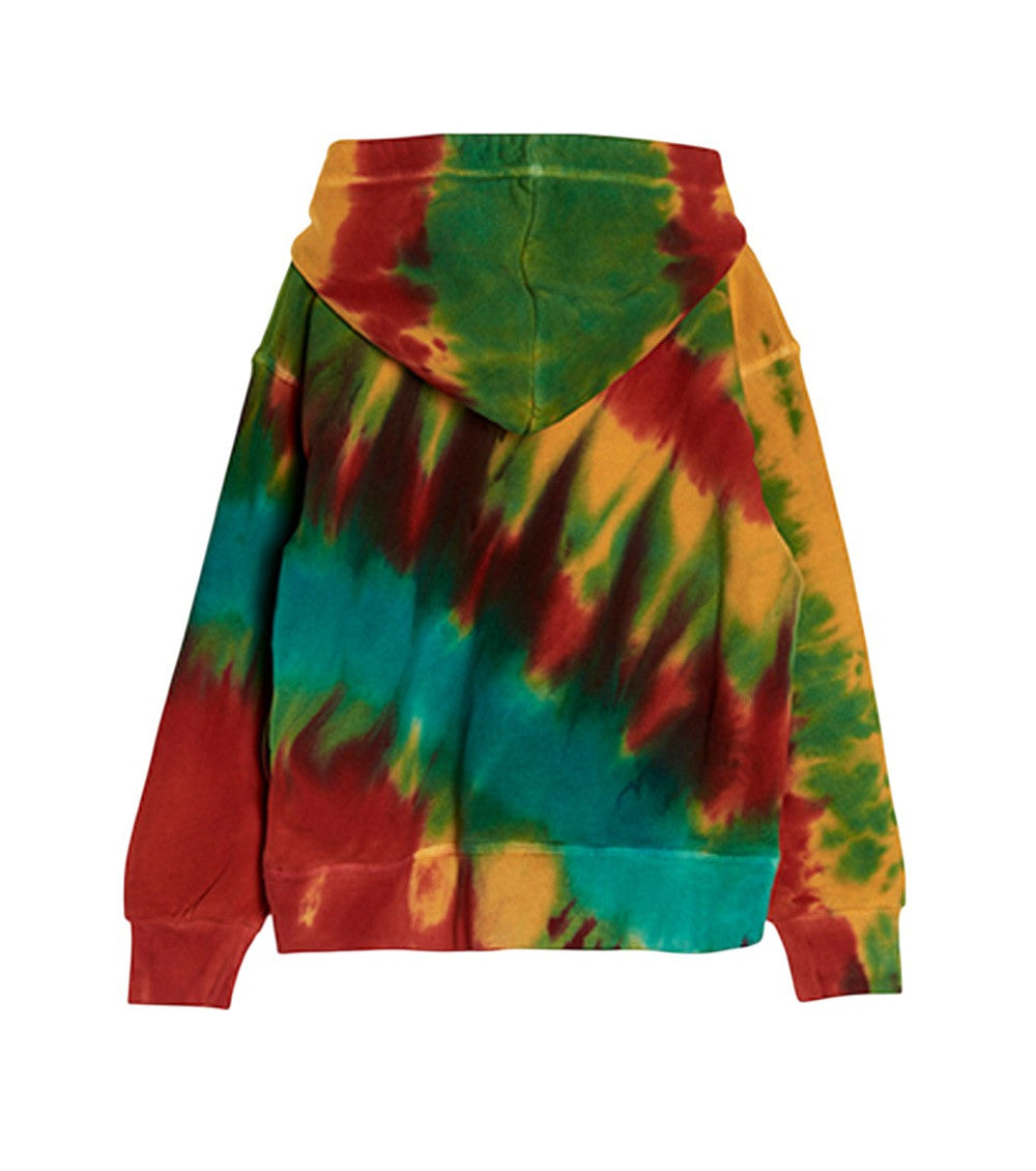 Kids Multi Color Tie-Dye Hoodie 2