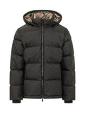 Black Quilted Puffer Jacket 1